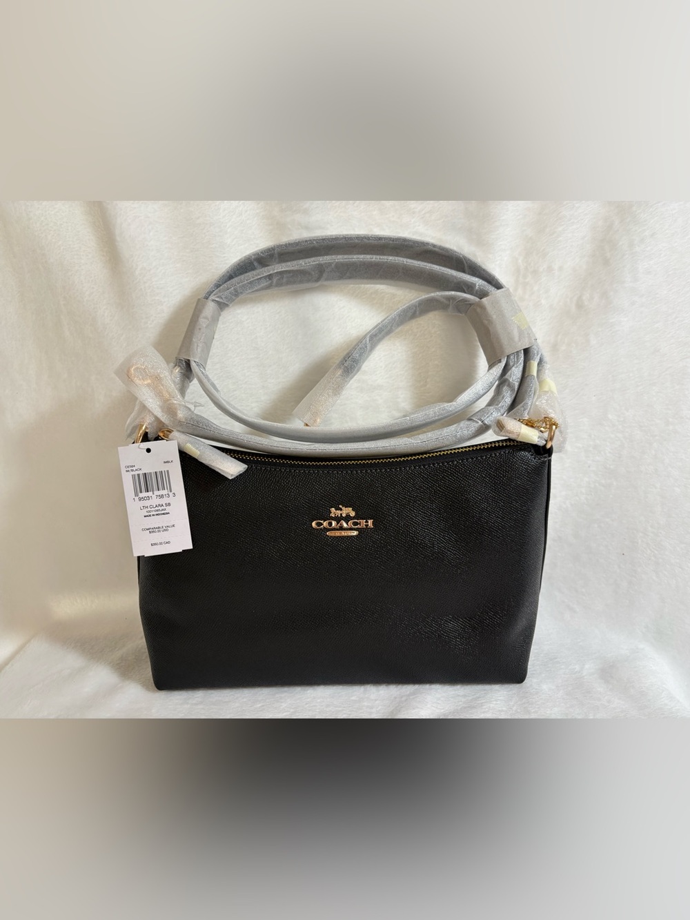*NWT* COACH Clara Shoulder Bag- Black